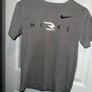 Nike Charcoal Gray Logo Men's Tee